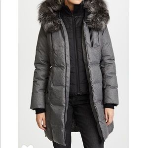 Soia & Kyo Chrissy Down Fox Fur Parka Down Coat